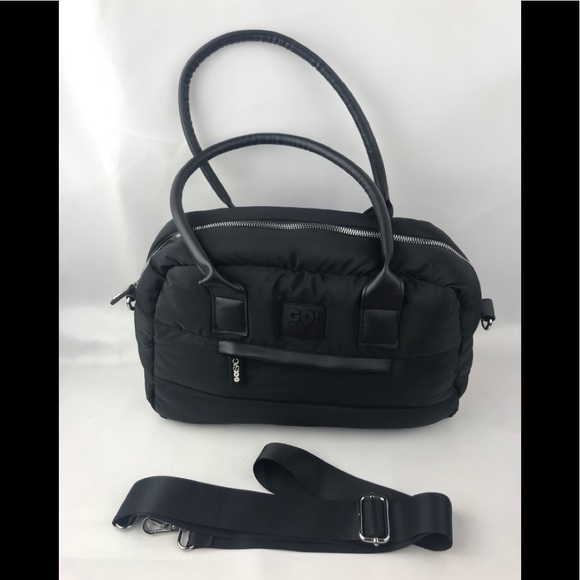 GoSac Black Quilted Crossbody Bag - Picture 1 of 13